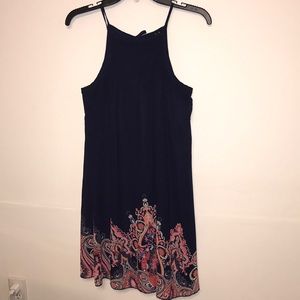 Sequin Hearts women’s Navy strappy dress
